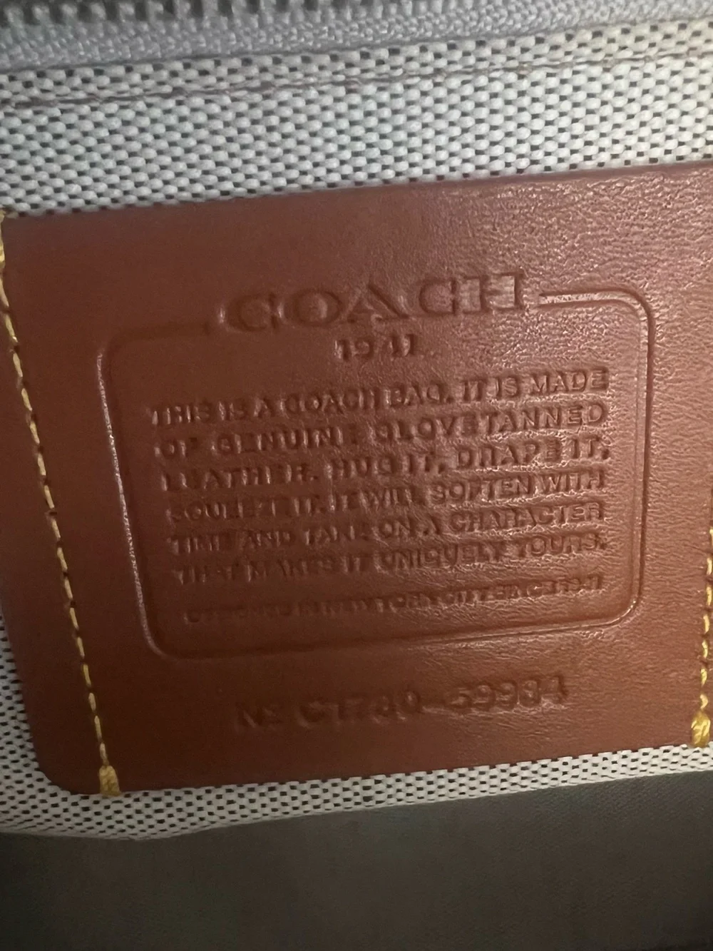 Coach 1941 Dakotah with Colorblock Snakeskin Detail Leather Satchel